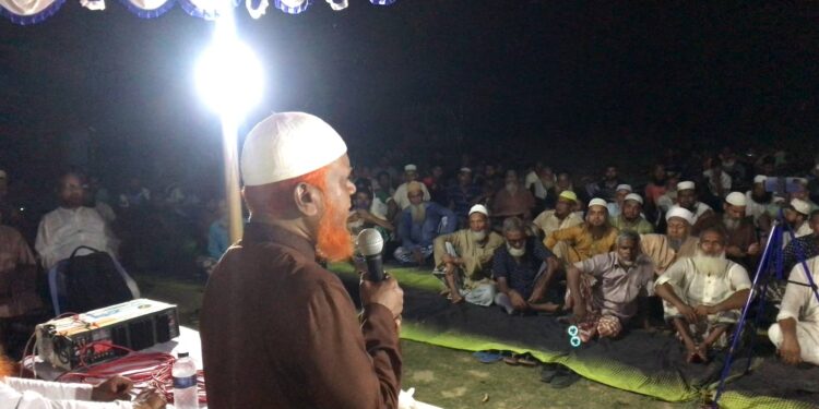 চাঁপাইনবাবগঞ্জে ঈদ পুনর্মিলনী অনুষ্ঠানে নূরুল ইসলাম বুলবুল