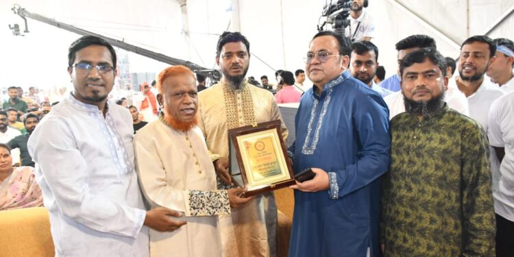 একুশে টিভির রজতজয়ন্তীতে ঢাকা মহানগরী দক্ষিণ জামায়াত নেতৃবৃন্দের শুভেচ্ছা