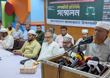 ঢাকা মহানগরী দক্ষিণের পেশাজীবী প্রতিনিধি সম্মেলন অনুষ্ঠিত